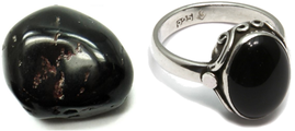 Black Onyx Man,s ring found on Oztreasure.weebly.com